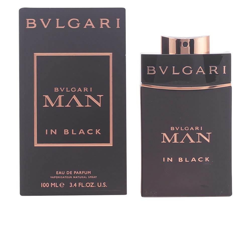 Amazon.com: Bvlgari Hombre en negro Eau De Parfum Spray 3.4oz